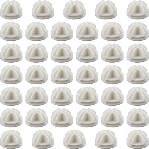 40 Pcs Wire Cube Plastic Connectors, Replacement Corners for Modular Closet Storage Organizer and Wire Grid Shelving