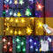 33ft Star String Lights Battery Operated, RGB+Warm White Color Changing Fairy String