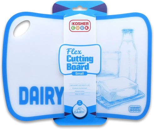 Dairy Blue Flexible Cutting Board and Counter Protector, Lightweight, Odor Resistant, Dishwasher Safe