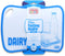 Dairy Blue Flexible Cutting Board and Counter Protector, Lightweight, Odor Resistant, Dishwasher Safe