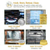 7" Sturdy Aluminum Foil Pans with Lids - 5 Pack Heavy Duty Reusable Tin for Cooking and Baking