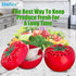 Produce Freshness Preserver Saver Kit- Keep Fruits and Vegetables Fresh Longer, Ethylene Gas and Odor Absorber in Refrigerator (2 Pack) by ShuRex