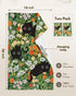 Set 2 1626 Inch Miss Adola Cotton Kitchen Towels of - Cute Design Dish Towels for Kitchen with Hanging Loop Black Cats