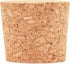Juvale 12-Pack Bottle Cork Stoppers, Size 22 (1.7 In Top x 1.46 In Base x 1.49 In Height) Brown