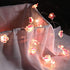 Mudder 6.6 ft 20 LEDs Flower String Lights Fairy Cherry Blossom String