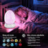 MTDYHY 2th 20 Generation Dragon Egg Digital Clock Ok to Wake Up Alarm Clock with Night Light / Lullaby White