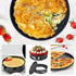 Springform Cake Pan Set of 3, Round Leakproof Nonstick Cheesecake Pans with Removable Bottom, Stainless Steel