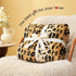 Cozy 50"*60" Bliss Leopard Print Fuzzy Throw Blanket for Couch - Thick Soft Warm Fleece Blankets for Room Decor