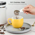 Smithccraft Measuring Coffee Scoop - 18/8 Stainless Steel Set of 2, Metric & US Tablespoons 15ml and 30ml