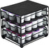 Restaurantware Restpresso Multi-Tier Coffee Capsule Drawer 8.5 x 8.5 x 7 Inch, Holds 36 K-Cups, Heavy-Duty Organizer
