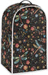 Floral Dragonfly Blender Cover Kitchen Appliance Cover Anti Fingerprint Stain Resistant Fabric Stand Mixer or Coffee Maker with Top Handle for Home Kitchen