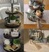 LSKYTOP 58 Inches Wood Bead Garland with Tassel, Rustic Prayer Beads for Farmhouse Tiered Tray Decor - 2 Pack