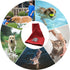 DAN RIVER Dog Towels for Drying Dogs, Large 100% Cotton Puppy Bath Towel, Ultra Soft 450 GSM, 20x40 inches