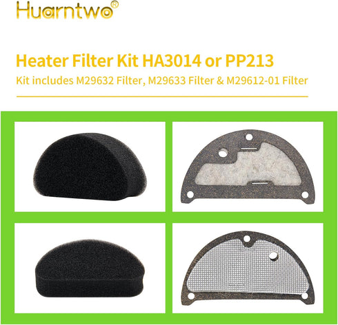 New Replacement PP213 HA3014 Air Filter Kit for Reddy Remington Master Desa Kerosene Heaters