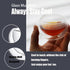 PunPun 2.7oz. Double Wall Borosilicate Glass Tea Cups, Set of 4 Heatproof Insulating Espresso Cups