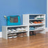 ClosetMaid #8993 24in. Stackable Wide Horizontal Organizer, White