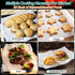 GeeRic Baking Parchment Paper, 100Pcs 8x12 inch Non-Stick Precut Baking Sheets for Cookies, Bread, Meat, Pizza
