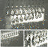 3Inch 10Pcs H&D HYALINE & DORA Crystal Suncatcher Bauhinia Prisms Pendants Chandelier Crystals Replacement Hanging Sun