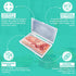 1-lb 11x6.5-Inch Iconikal Bacon Saver Deli Meat Storage Container Capacity Snap-Tight Clear Lid Dishwasher Safe