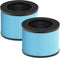 MK01 & MK06 True HEPA Filter Replacement for AROEVE MK01 MK06, ToLife TZ-K1 Air Purifier, 2 Pack