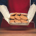 Nouvelle Legende Quilted Cotton Terry Oven Mitts, Heat-Resistant Gloves for Kitchen and Grill, 1 Pair