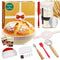 Complete Sourdough Starter Kit, 9 Inch Bread Proofing Basket, 24 Oz Sourdough