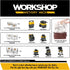 WS25030A Nozzle 1-1/4-inch 2-1/2-inch WORKSHOP Wet/Dry Vacs Shop Vacuum Accessories Carpet and Hard Floor Vac