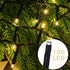AWQ 2 Pack 10.8FT 120LED 8 (120) Christmas Fairy Lights, Twinkle Light Battery Operated with Modes, Timer & Memory