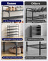 Closet, Closet 26.6" 4 Kitsure Shoe Rack for Shoe Organizer for Front Door Entrance, Stackable Shoe Shelf, Detachable