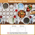 72 Inches VIJIV Macrame Table Runner Long for Boho Wedding Decor, White Crochet Doilies Dresser Scarf Lace Farmhouse