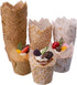 200Pcs Tulip Cupcake Liners for Baking Cups with Three Fancy Designs, Premium Cupcake Wrappers for Weddings and Parties