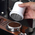 IKAPE Espresso Dosing Cup 51MM, 54MM, Compatible with 51MM to 54MM Portafilters, Aluminum Coffee Accessory (White)