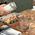 Jarware Stainless Steel Spice Shaker, Wide Mouth Mason Jar Spice Lid