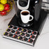 Mind Reader Single Serve Coffee Pod Drawer, 36 Pod Capacity Countertop Organizer, Black