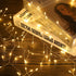 2 Pack 10 120 8 Firecracker Fairy String Lights FT LEDs, Warm White Battery Operated Twinkle Cluster Lights with Romte