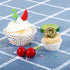 Caperci 500 Count Mini Cupcake Liners, White Muffin Liners, Greaseproof Small Cupcake Wrappers for Baking