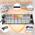 ATHCOHT 400W 60 12000H Bulb 2 Heat Lamp for Chickens Upgraded Large Chicken Coop Brooder Heater Carbon Fiber Waterproof