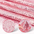 yuboo Pink Sequin Table Runners 12''x 108'' - 2 Pack Fabric Glitter Runner for Party Decorations