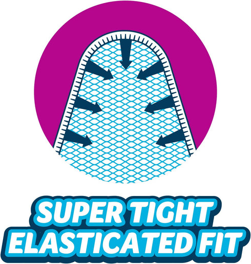 Minky Homecare SmartFit Supersize Reflector Ironing Board Cover - Fits Extra Large Boards up to 57 x 21 Inches,