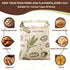 2 Pack Bread,17x13 Beeswax Bread Bags for Homemade In Sourdough Storage Bags,Sealing Zip to Keep Bread Fresh