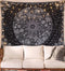 Neasow Bohemian Tapestry Wall Hanging, Black and White Floral Tapestry, 60×80 inches, Boho Decor