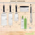 Metal Spatula and Scraper Set - Griddle Accessories Kit for BBQ Grill, Flat Top, Cast Iron