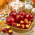 15 (5pcs Red+10pcs Pcs Artificial Apples, Fake Red Apples Fruits Simulation Realistic Fake Apple Prop Decorative Dining