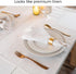 13 36 Inch 100% D'Moksha Homes Chambray Cream and White Table Runner x - Faux Linen Table Runner - Wrinkle Resistant