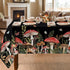 JNDJE Mushroom Tablecloth 60x84 Inch, Mushroom Forest Farmhouse Decorations for Home Table Cloth