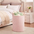 15x20 Inches, 60L Large Pink Laundry Basket Woven Rope Hamper for Baby Girls and Kids, Tall Nursery Storage Bin, Kawaii