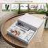 '-Set 2 Aesthetic Decorative Books of Minimalist Linen Hardcover Faux/Fake Books for Coffee Table Home Decor Living Room