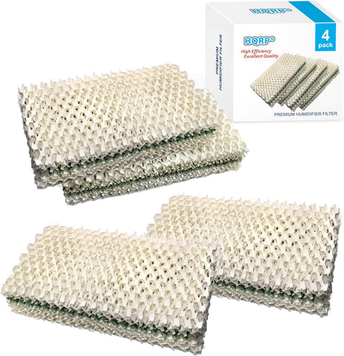 HQRP 4-Pack Wick Filter for Idylis 828413B002, Replacement IHUM-10-140 Humidifier