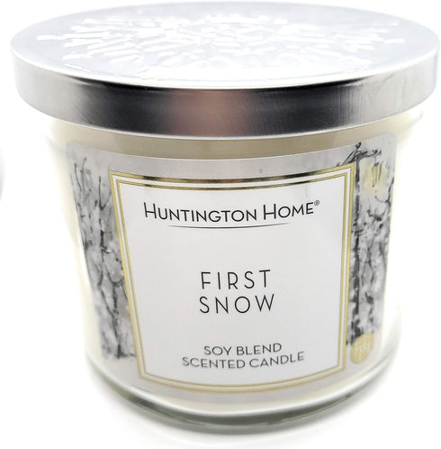 Huntington Home First Snow Soy Blended Scented Candle, 14oz