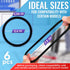 6Pcs Sanitaire Vacuum Belts, Durable Flexible Easy Installation, Compatible with SC679K, SC684, SC688, SC689, SC886,